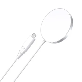 Choetech T518 Magnetic Wireless Charger 15W, White