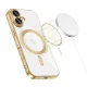 Tech-Protect MagFlex MagSafe Case for iPhone 17 Transparent Gold