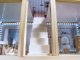 Liela Bērnu Spēļu Koka Leļļu Māja ar Mēbelēm Piederumiem un LED Gaismu, 78cm | Play Dollhouse with Furniture
