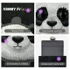 Nimmy Big Eyed Pet 2.0 Cat Card Wallet, Black