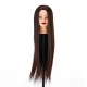 Gabbiano WZ2 Hairdressing Training Head, Synthetic Hair, 55 cm, Color 4H
