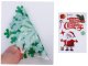 Christmas Window Stickers, Christmas Trees, 35x50 cm