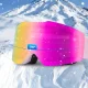 Qunature Frameless Ski Goggles, Pink