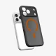 Spigen Ultra Hybrid MagSafe Case for iPhone 17 Pro Max, Black/Orange
