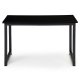 ModernHome PWDNZ-304 Computer Desk, 120x60 cm, Black