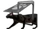 Dog and Cat Flap Door with Mesh, 29x24 cm, Black