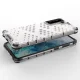 Honeycomb Case for Samsung Galaxy S22+ (S22 Plus) with Gel TPU Frame, Black