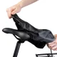 Waterproof Bicycle Saddle Cover, Black
