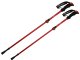 Foldable Adjustable Trekking Poles, Red