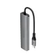 Acefast J18 USB-C 6-in-1 Hub (HDMI 4K, PD 90W), Gray