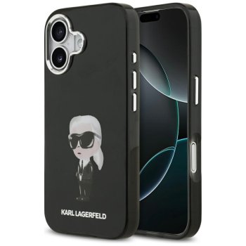 Karl Lagerfeld IML Aquarelle Karl & Logo MagSafe Phone Case Cover iPhone 17 - Black