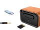 Kitchen Radio Fm Speaker Portable Bluetooth Aux
