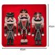 Plush Christmas Cushion Cover 40x40cm Nutcracker Decorative Pillowcase Ruhhy 24728