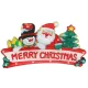 LED Hanging Christmas Window Decoration Merry Christmas XXL 45cm