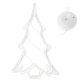 Wall Window LED Light Luminous Christmas Decoration \"Christmas tree\", 20x16cm