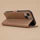 Samsung Galaxy A12 (SM-A125F/DSN) Smart Classic Wallet Phone Cover Case, Gold
