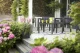 Outdoor Furniture Set Keter Emily Balcony with 2 Chairs and Coffee Table, Graphite Gray