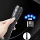 Wozinsky WLT-15W 15W 1500lm CREE IP65 Tactical Flashlight, Black