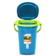 GreenBlue GB320BL Portable Toilet, 19L, Teal/Lime