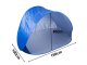 Large Pop-Up Beach Tent with UV Protection, Blue