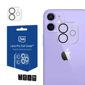 3mk Lens Pro Full Cover Camera Protector for iPhone 11 / 12 mini