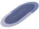 Quick-Drying Non-Slip Bathroom Mat, Blue