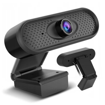 NanoRS RS680 USB Webcam with Microphone, Full HD 1080p