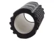 Massage Foam Roller for Fitness Yoga Pilates - 30x10cm, Black