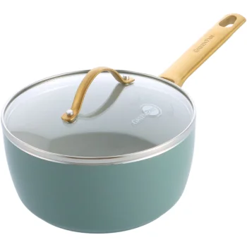 GreenPan Padova Reserve Saucepan, 2 L, Blue / Gold