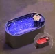 Automatic Dog and Cat Water Fountain Drinker 3L, Gray