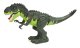 Battery Operated Tyrannosaurus T-Rex Walking Dinosaur Toy with Flash Eyes and Realistic Roaring Sounds. Green