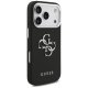 Guess Grained Big 4G Classic Logo Phone Case Cover iPhone 17 Pro - black