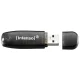 Intenso Rainbow Line 16GB USB 2.0 Flash Drive, Black