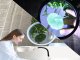 LED Magnifying Desk Lamp with 10x Magnification, white