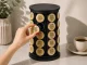 Rotating Coffee Capsule Stand, Black, 40 Capsules