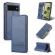 Google Pixel 6 Pro AZNS Leather Stand Case Cover with Card Slots, Blue