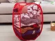 Collapsible Laundry and Toy Basket, 65L, Red