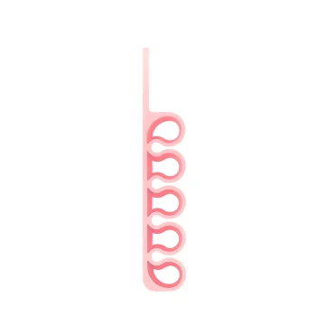 Silicone Desk Organizer, Pink