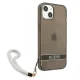 Guess Translucent Strap Case for Apple iPhone 13 mini, Black