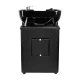 Gabbiano Orlean Barber Wash Unit, Black