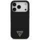 Guess iPhone 17 Pro Case Silicone Triangle Logo MagSafe, Black