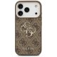 Guess 4G Big Classic Logo vāciņš iPhone 17 Pro Max - brūns un zelta | Phone Case Cover Brown And Gold