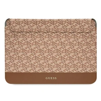Guess GCube Stripes Laptop Sleeve 16", Brown
