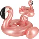 Baby Swim Float with Seat Inflatable Flamingo Pool Ring for Toddlers 1-3 Years