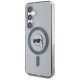 Karl Lagerfeld Button Karl Head MagSafe Case for Samsung Galaxy S25, Black