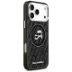 Karl Lagerfeld IML Glitter Karl & Choupette MagSafe Case for iPhone 17 Pro Max, Black