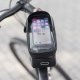 Ūdensizturīga velo soma ar telefona turētāju TFO Model02, melna