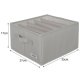 Ruhhy 22485 Wardrobe Organizer Clothing Storage Box, Set Of 2 Pcs