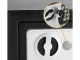 Home Safe with Electronic Digital Lock and Emergency Keys