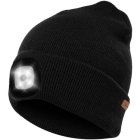 Ziemas cepure ar lukturīti - Melnā _ Trizand | Winter Hat With Flashlight -Black _ Trizand